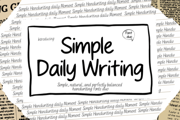 Download Simple Daily Writing - Premium Resources
